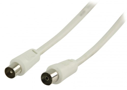 Koax RF kábel 90 dB - fehér - 3m