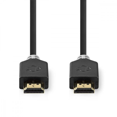Nedis UHD HDMI kábel - Ethernet - 4K@60Hz - ARC - HDR - 18 Gbps - 0.5 m