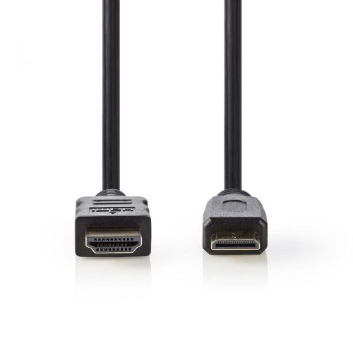 mini HDMI - HDMI kábel + ethernet 2m