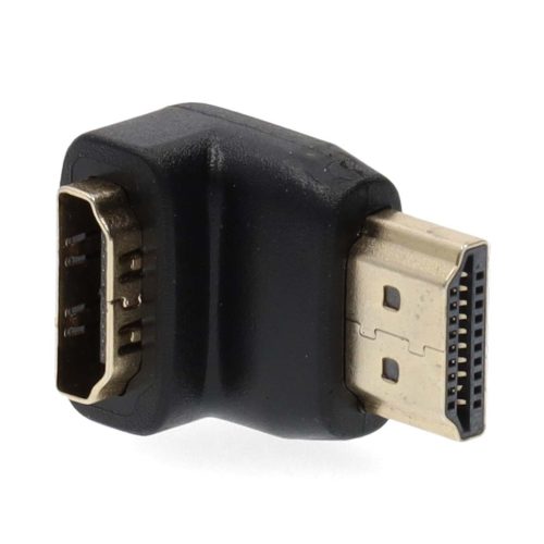 HDMI Adapter 90°-ban Hajlított (CVGB34901BK)