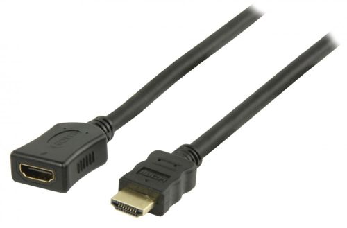 HDMI hosszabbító kábel Ethernet átvitellel | HDMI dugó / alj | 5 m