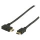 HDMI kábel ethernettel bal sarok 1,5m