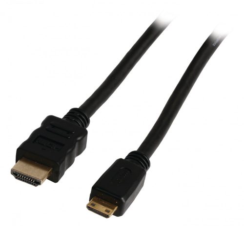 mini HDMI - HDMI kábel + ethernet 1,5m