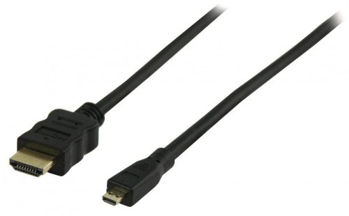 micro HDMI - HDMI kábel + ethernet 1,5m