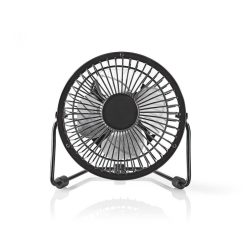 Nedis Asztali USB ventilátor 10cm fekete