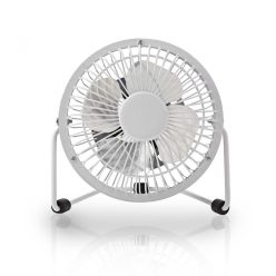 Nedis Asztali USB ventilátor 10cm fehér