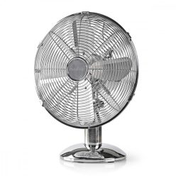 Nedis krómozott asztali ventilátor 30cm