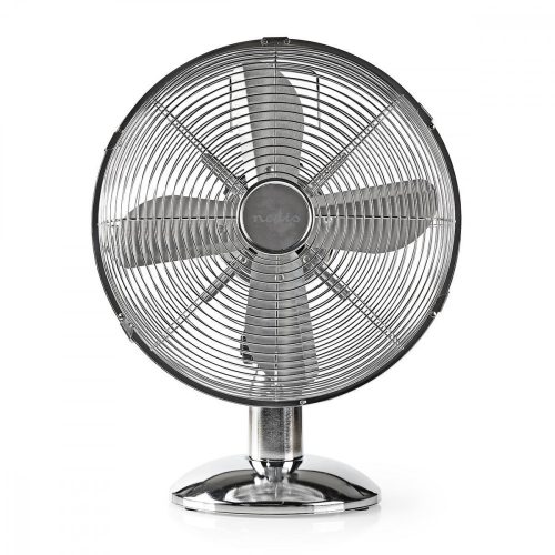 Nedis krómozott asztali ventilátor 30cm