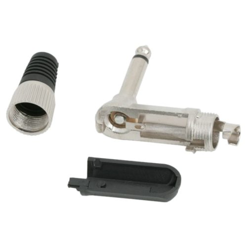 Mono jack dugó 6,3mm 90°