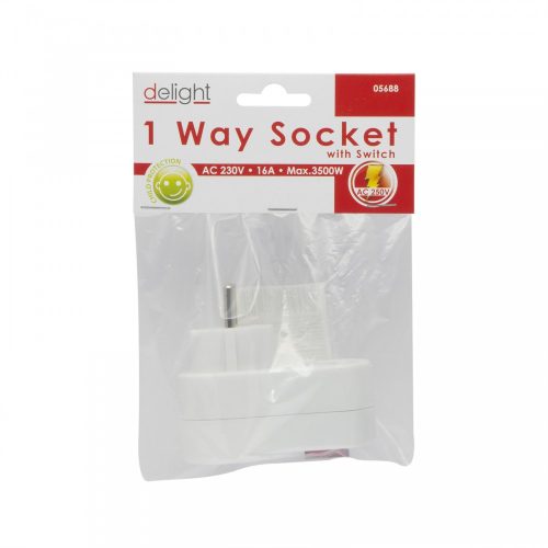 Kapcsolós aljzat max. 3500 W