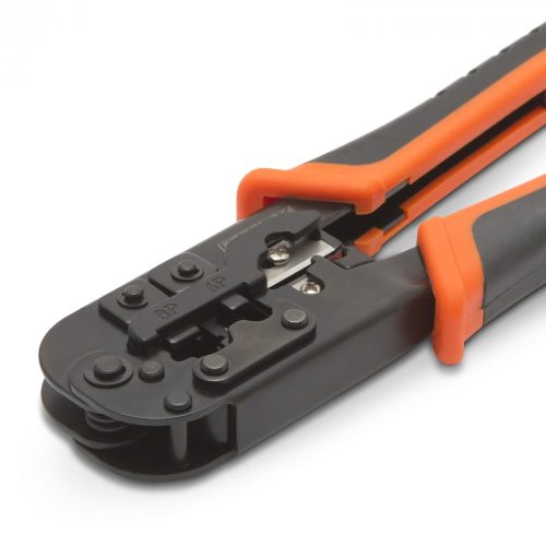 Handy krimpelő fogó RJ11 RJ12 RJ45 csatlakozókhoz