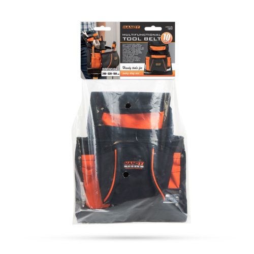 Szerszámtartó övtáska - 4+6 zseb