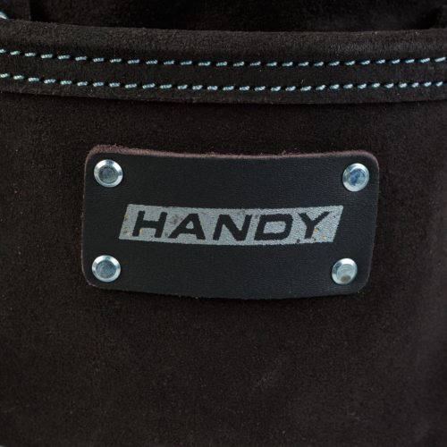 Handy Szegecselt Bőr Szerszámtartó - 7 Zseb és Kalapácstartó