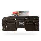 Handy Szegecselt Bőr Szerszámtartó - 7 Zseb és Kalapácstartó