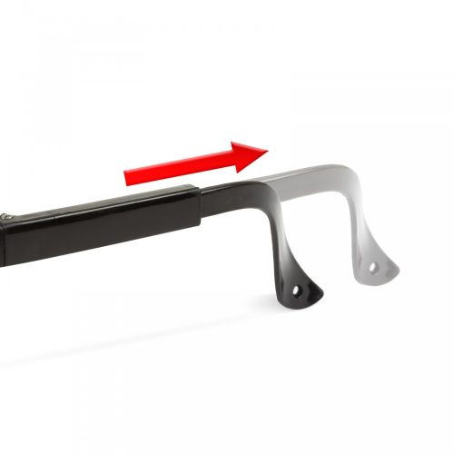 Szemüvegre helyezhető védőszemüveg - füst / szürke - UV védelem