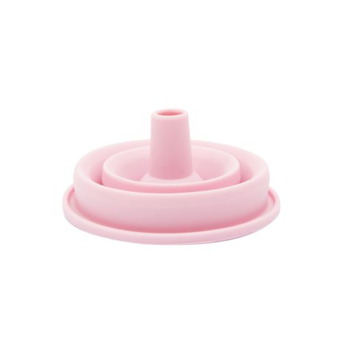 Szilikon tölcsér - rózsaszín - 10 x 8 cm