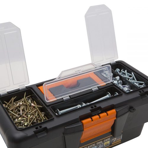 Műanyag szerszámos láda 320 x 170 x 130 mm