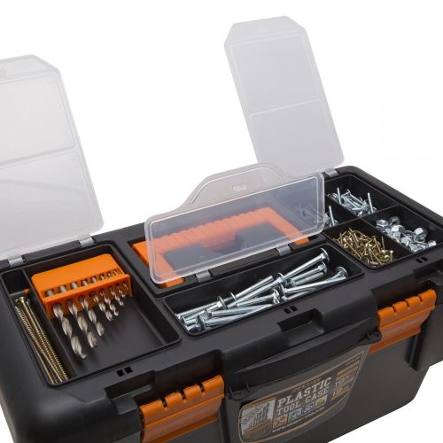 Műanyag szerszámos láda 480 x 250 x 230 mm