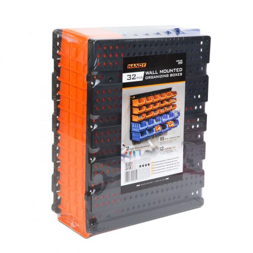 Fali rendszerező doboz - 640 x 375 x 175 mm - 30 db doboz