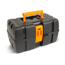   Műanyag szerszámos láda három tálcával - 37 x 23 x 21 cm