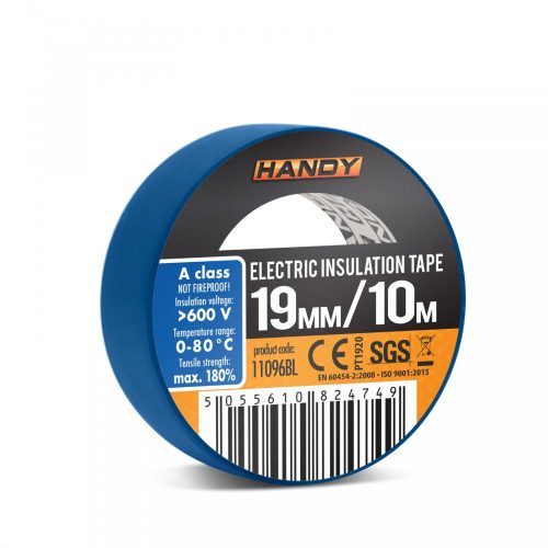Szigetelőszalag 19 mm - 10 m - kék 