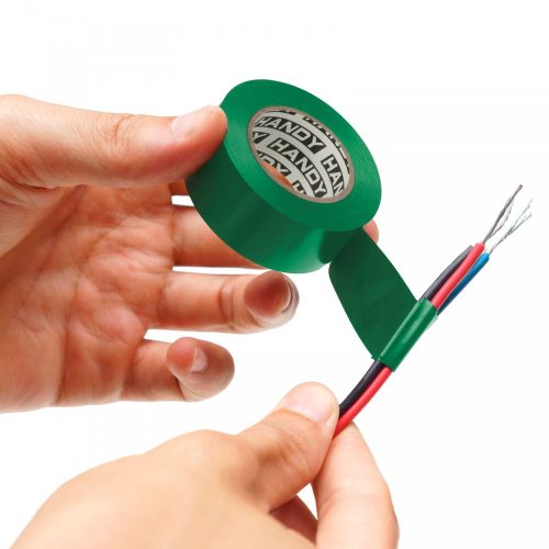 Szigetelőszalag 19 mm - 10 m - Zöld