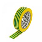 Szigetelőszalag 19 mm - 10 m - Zöld / Sárga