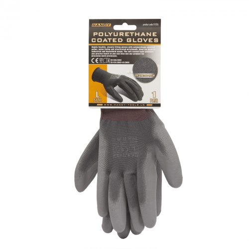 Szerelőkesztyű poliuretán L