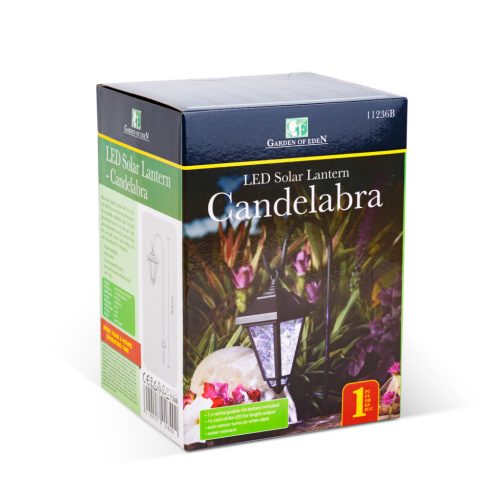 Napelemes Kandeláber - Kerti lámpa - 80 cm