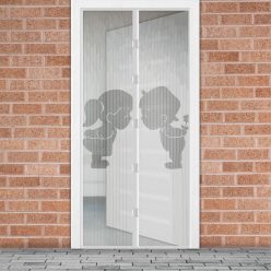   Mágneses Szúnyogháló Ajtóra Fiú + Lány mintás 100 x 210 cm