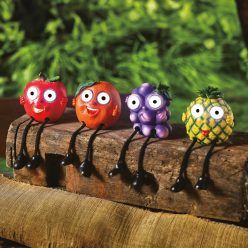 Napelemes Kerti Gyümölcs Figura Lábbal