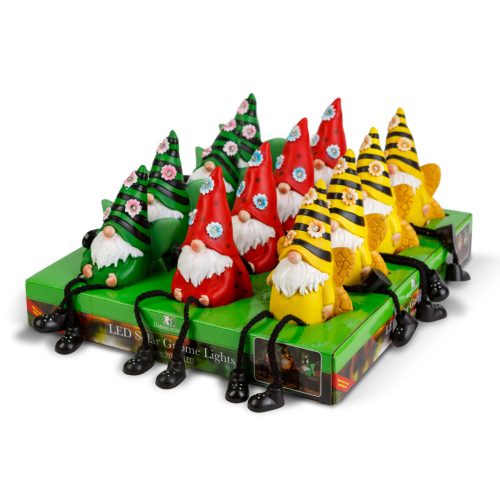 Napelemes Kerti Manó Figura - 13,5 cm