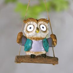 Napelemes Kerti Bagoly Figura