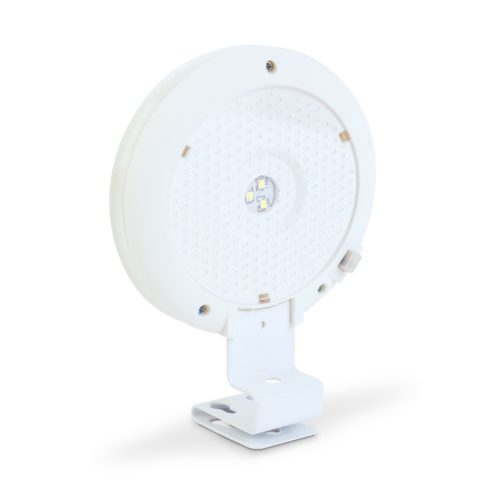 Napelemes Kerítés Lámpa -  Ereszcsatorna világítás - 3 hidegfehér SMD LED - Fehér