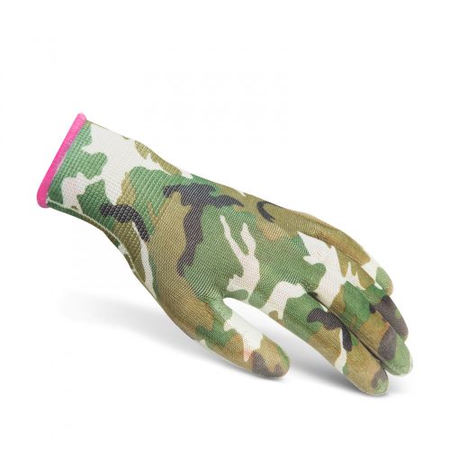 Mintás kerti kesztyű - XS