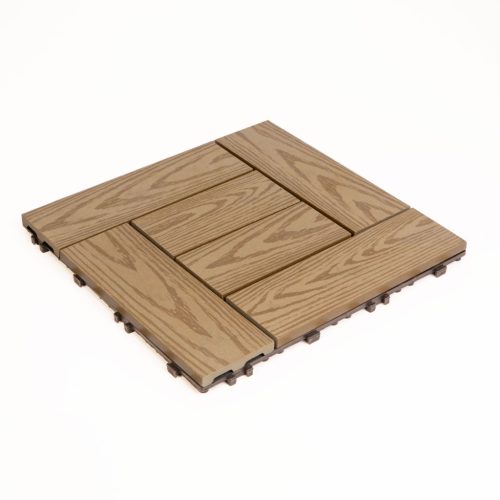 WPC Járólap - Fa mintás - 30 x 30 cm - 11 db / csomag