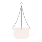 Virágcserép függesztőlánc - fém - fekete - 50 cm