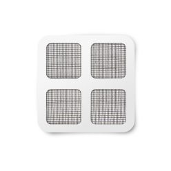   Szúnyogháló javítófolt - 10 x 10 cm - fekete - 4 db / csomag