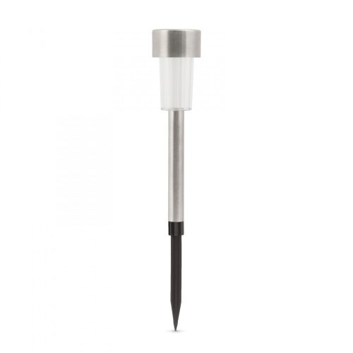 Szolár kerti lámpa inox