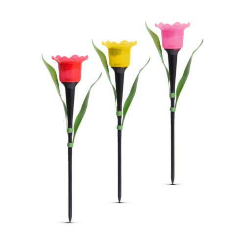 Leszúrható Napelemes Tulipánlámpa - 31 cm