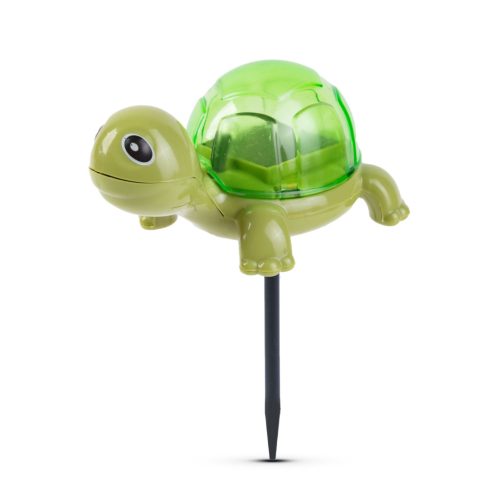 Leszúrható Napelemes Teknősbéka Lámpa - 10 x 6 x 15 cm