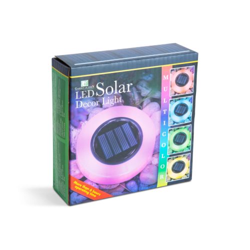 Napelemes Kertilámpa - RGB színes LED