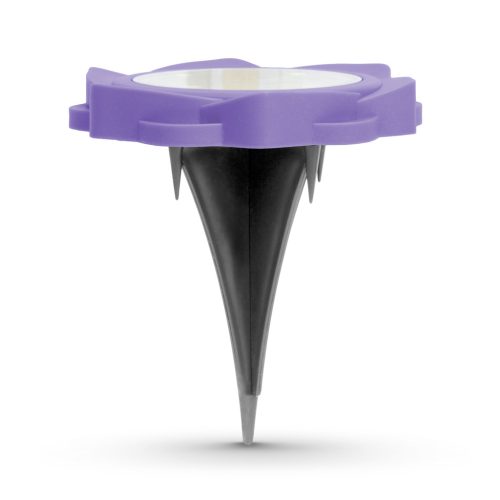 Napelemes Leszúrható Kertilámpa - Lila - 11,5 x 2,3 cm