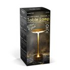 Phenom Akkumulátoros Asztali LED Lámpa – Arany – állítható fényerő