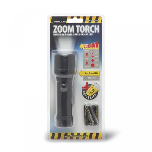 Fókuszálható elemlámpa - Nagy fényerejű SMD LED