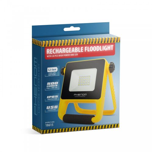 Phenom akkumulátoros led reflektor - 10 W