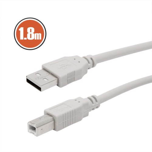 Nyomtatókábel - USB A-B kábel - 1,8m