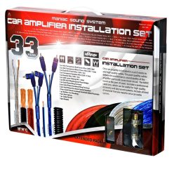 MNC Autó Hi-Fi kábelszett 33 db-os készlet