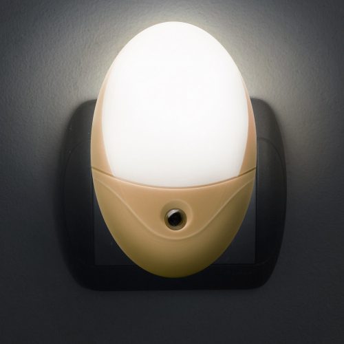 Phenom éjszakai irányfény fényérzékelővel - 6 LED - Sárga