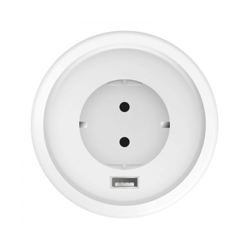 Rejtett konnektor + USB töltő - Fehér